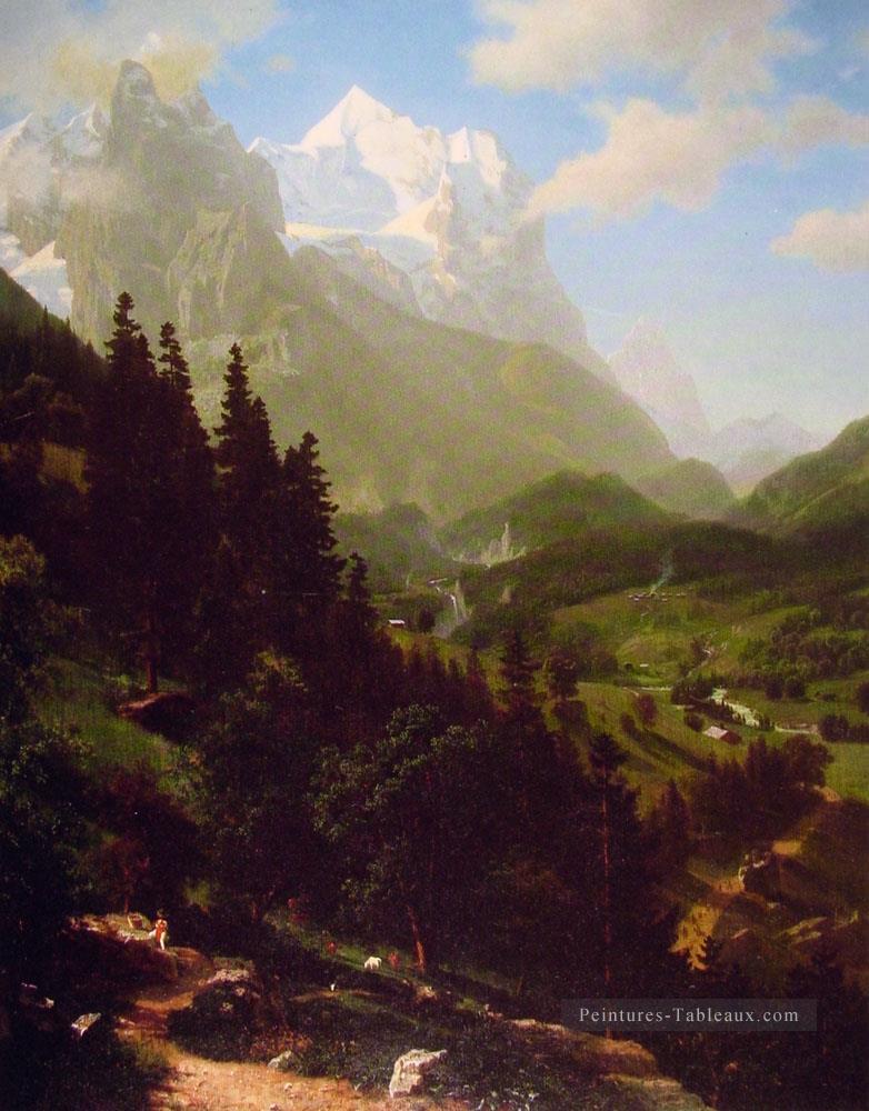 Le Cervin Albert Bierstadt Peintures à l'huile